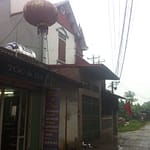 Bán nhà hai tầng mặt đường Lê Xá Mai Lâm đường rộng 6m