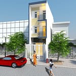 Kiến trúc nhà ống hiện đại dẫn đầu xu thế thiết kế nhà ở năm 2016